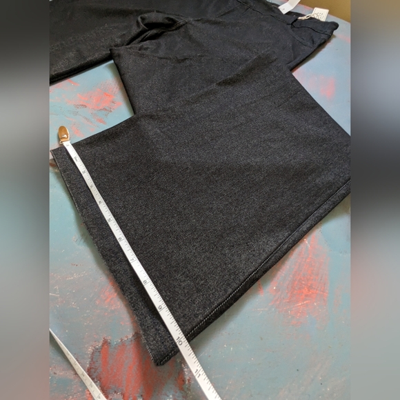 💙 YELETE 💙 Wide Leg Black Pants NWT - Picture 8 of 11